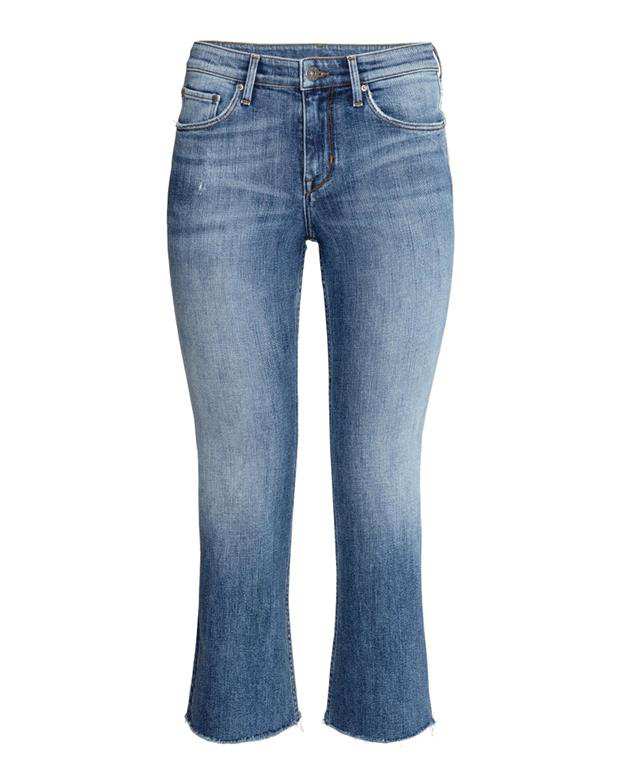 شلوار جین زنانه آبی H&M