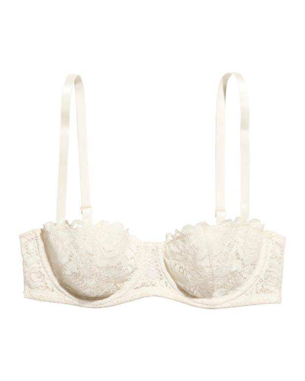 سوتین زنانه شیری H&M