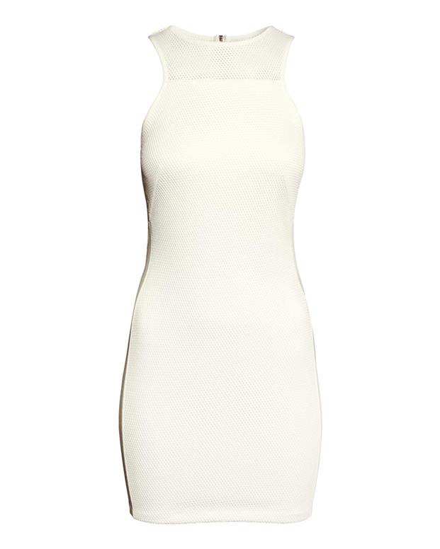پیراهن زنانه شیری H&M