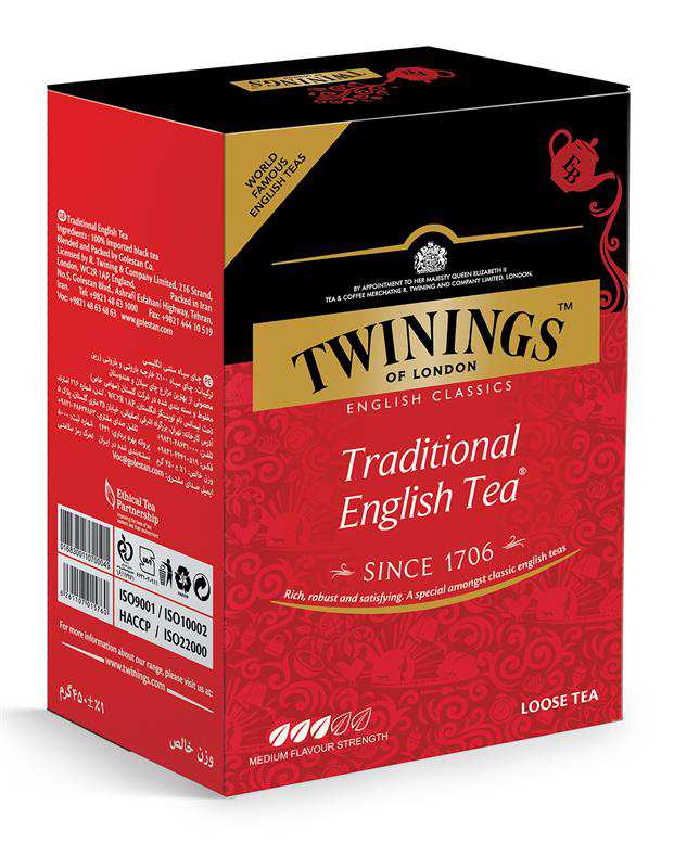 چای سیاه سنتی انگلیسی 450 گرمی Twinings