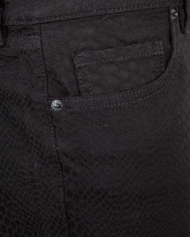 شلوار طرح پوست‌ماری زنانه مشکی Joe Fresh