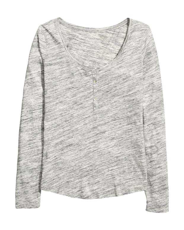 بلوز زنانه طوسی H&M