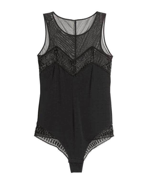 لباس خواب زنانه مشکی H&M