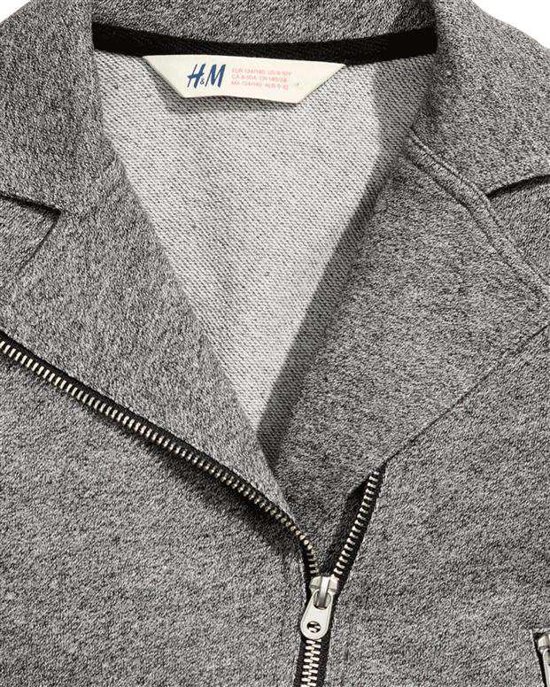 کت دخترانه خاکستری H&M