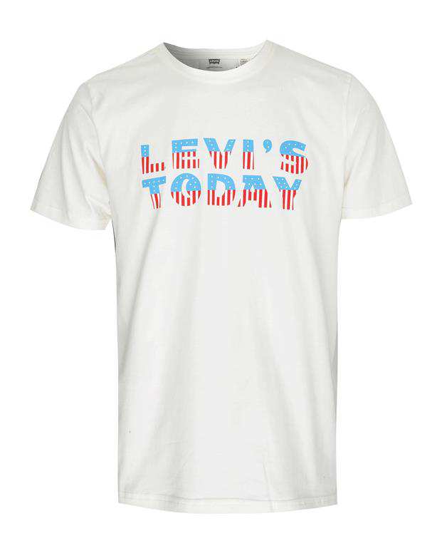 تی شرت مردانه شیری Levis