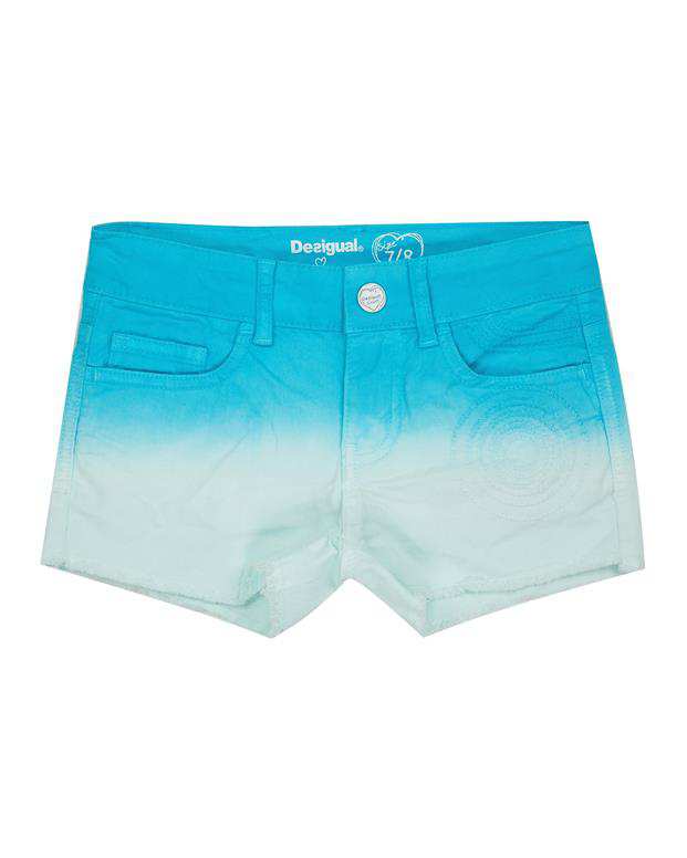 شلوارک جین دخترانه آبی Desigual