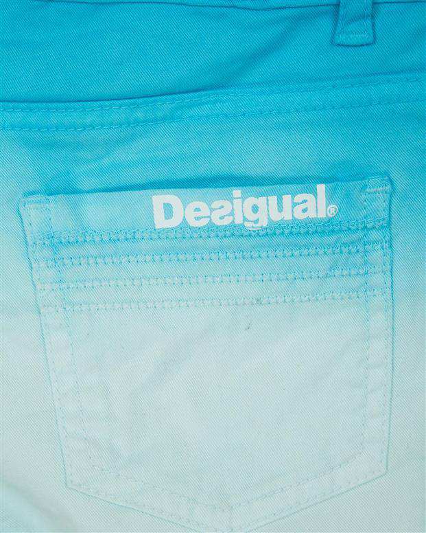 شلوارک جین دخترانه آبی Desigual