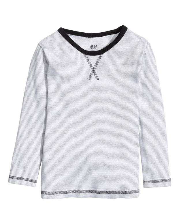 پلیور پسرانه طوسی H&M