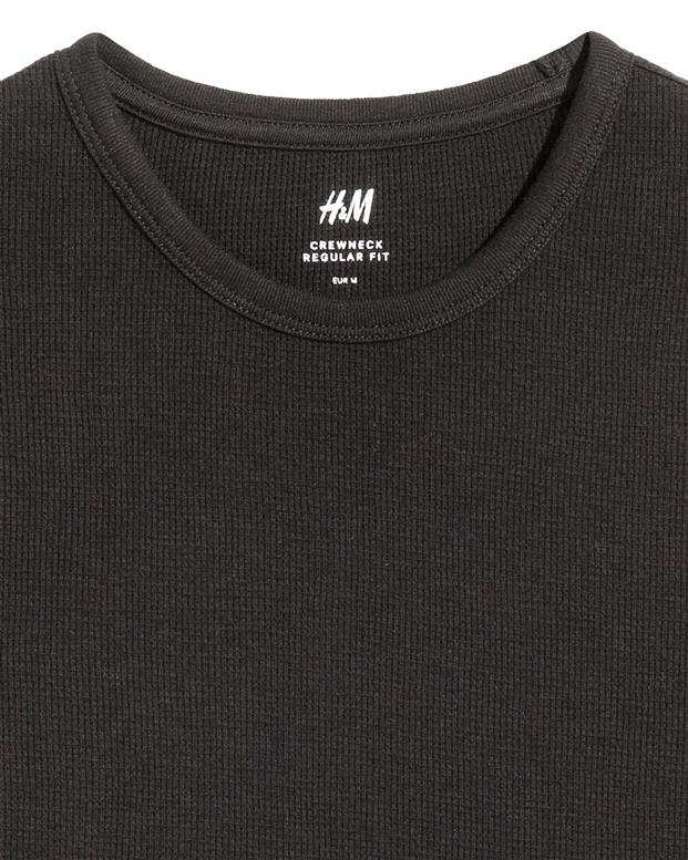 پلیور مردانه مشکی H&M