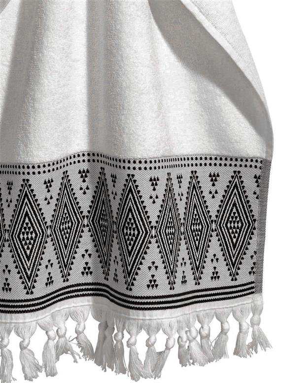 حوله دستی طوسی H&M