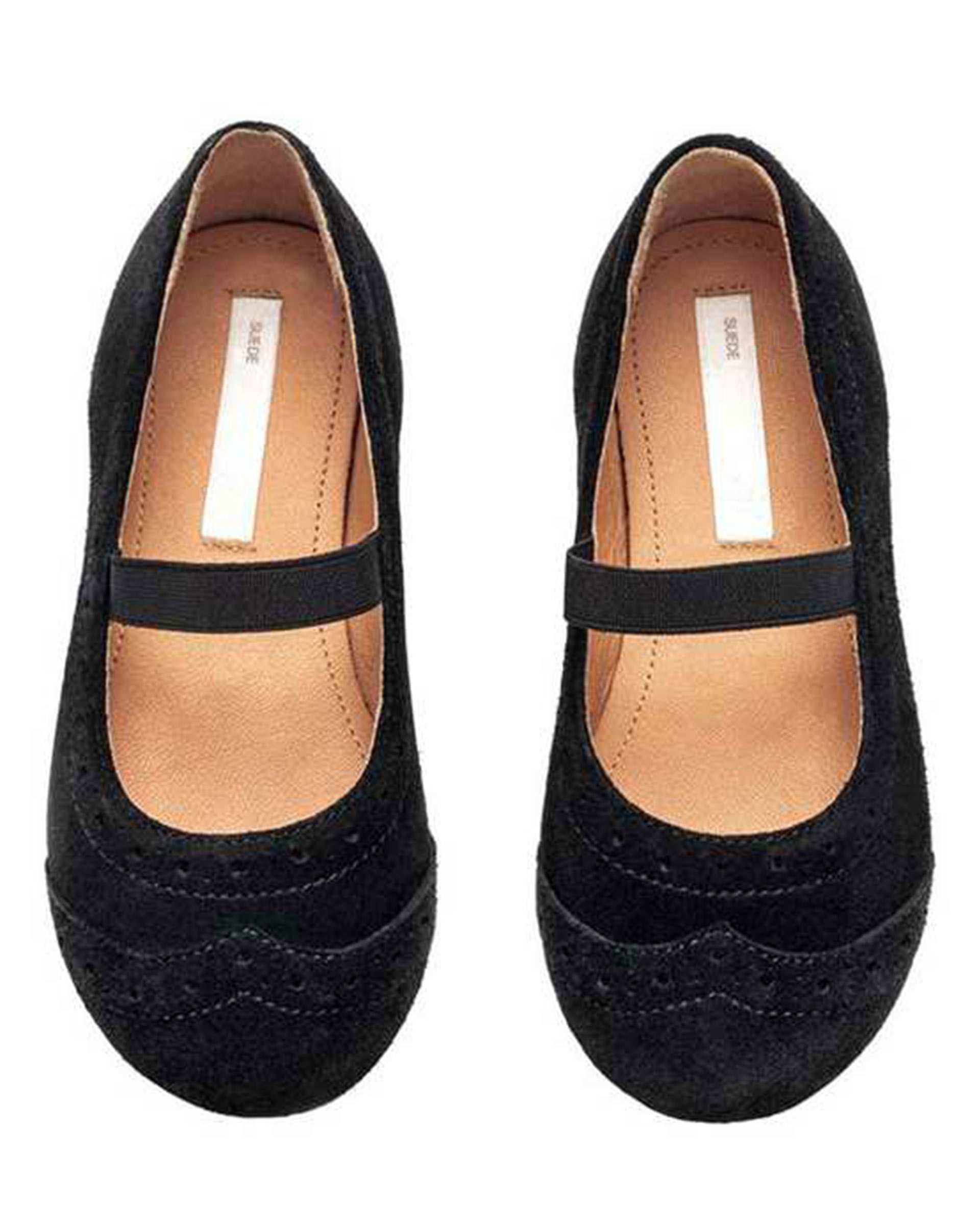 کفش تخت دخترانه مشکی H&M