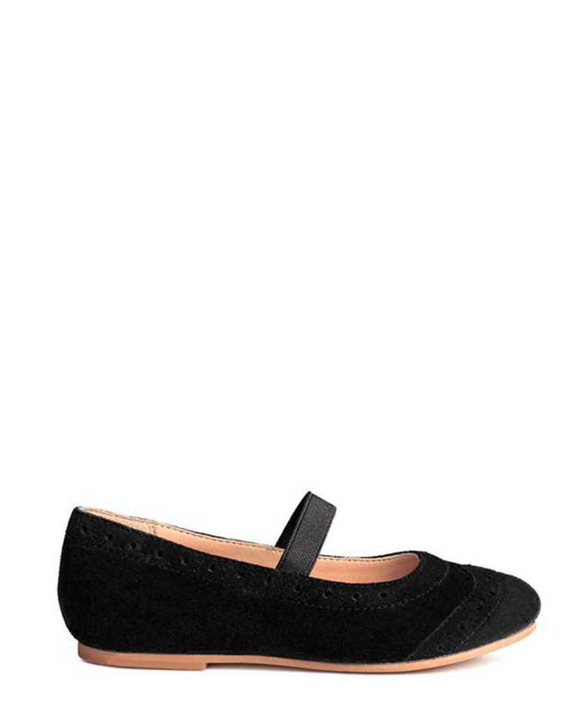 کفش تخت دخترانه مشکی H&M