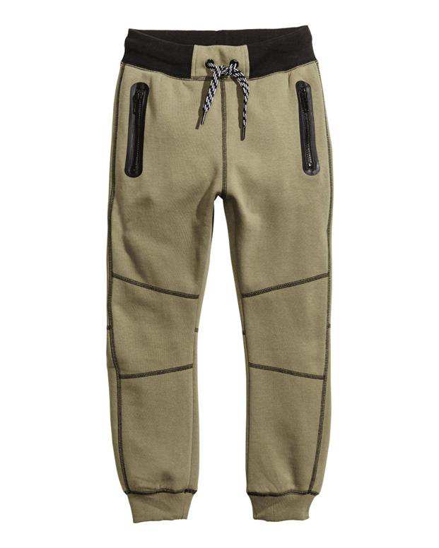 شلوار اسلش پسرانه سبز H&M