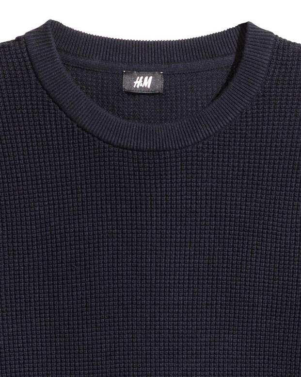 پلیور مردانه سرمه‌‌ای H&M