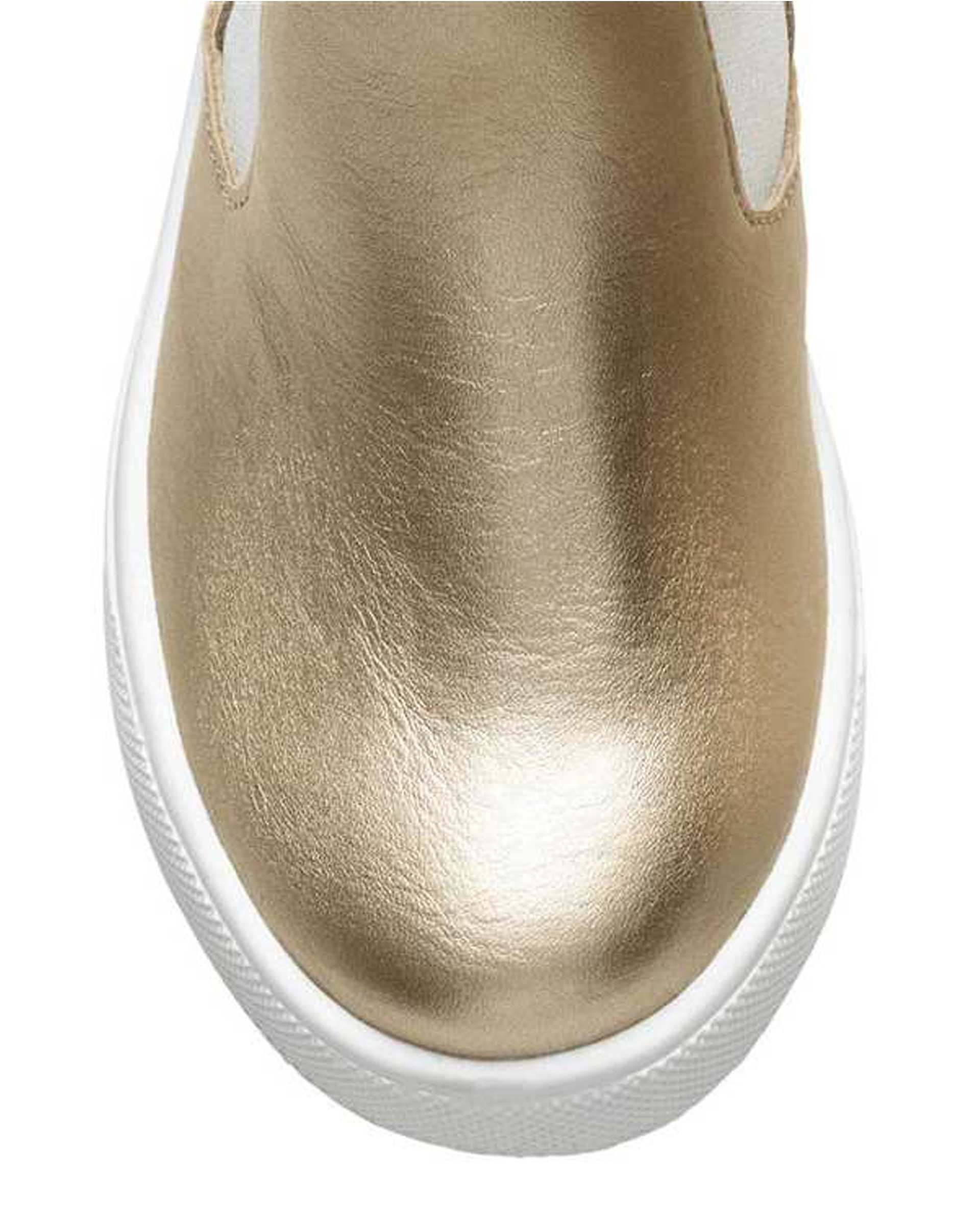 کفش ساق‌دار دخترانه طلایی روشن H&M