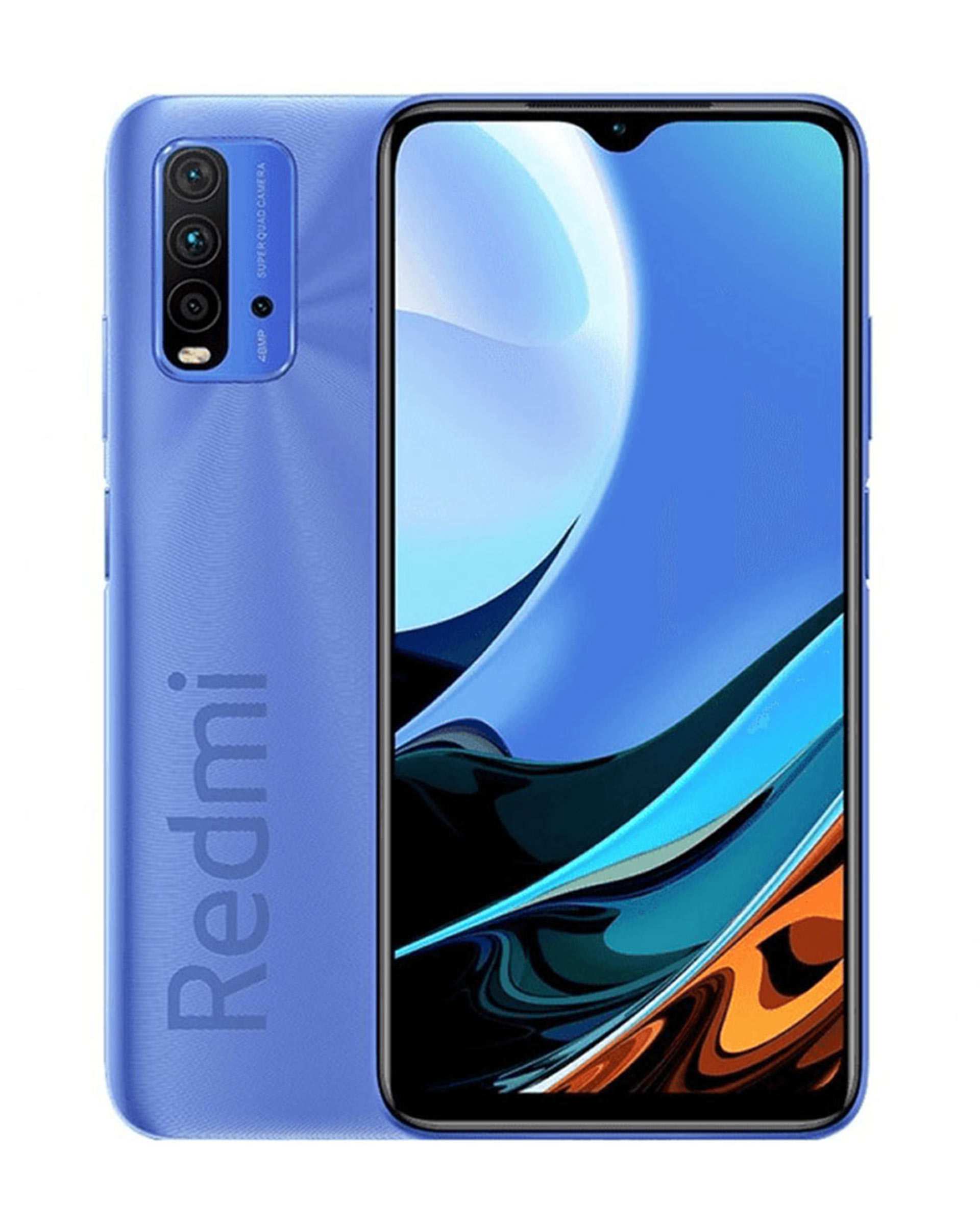 گوشی موبایل شیائومی مدل Redmi Note 9 دو سیم‌ کارت ظرفیت 128 گیگابایت و رم 4 گیگابایت آبی