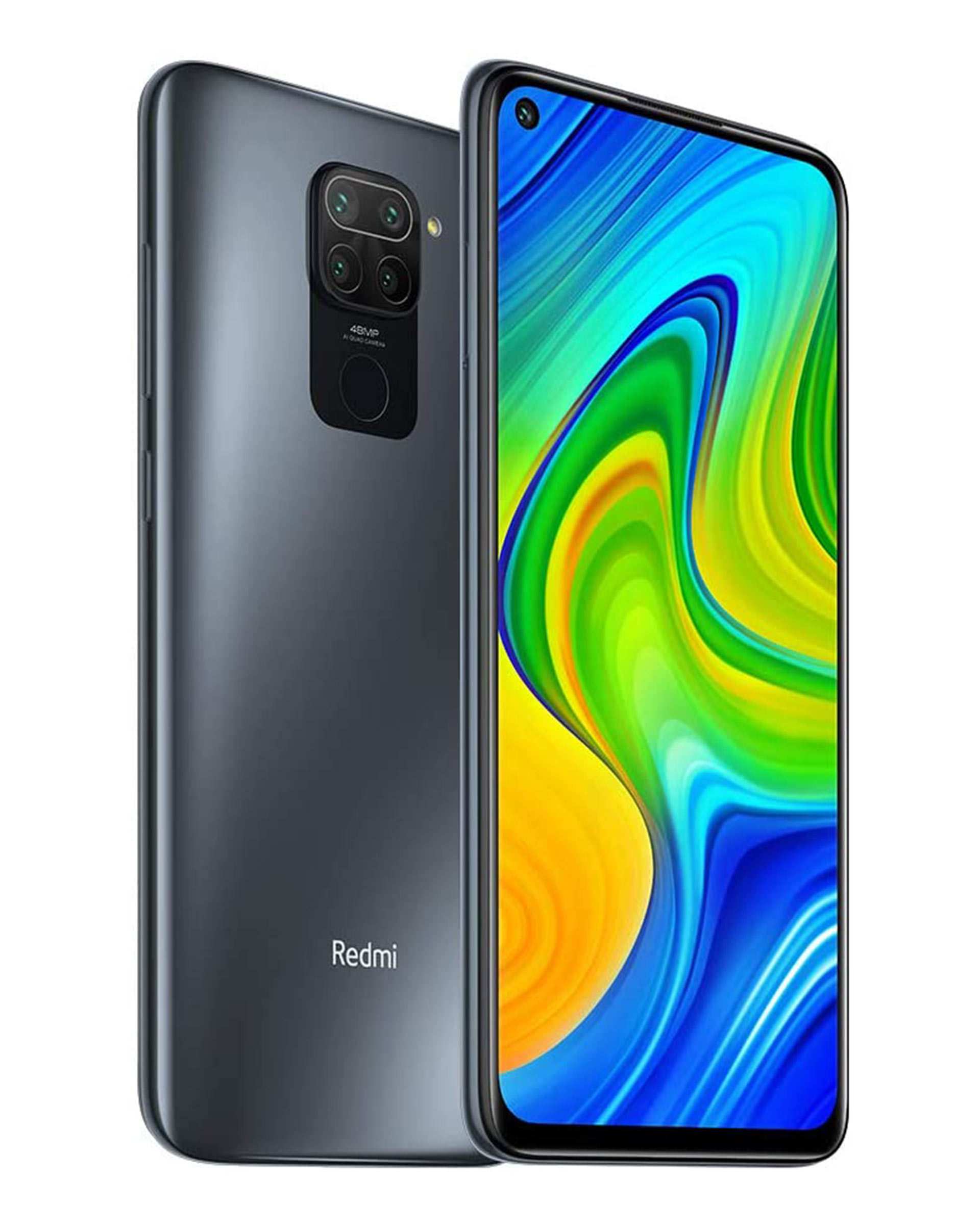 گوشی موبایل شیائومی مدل Redmi Note 9 دو سیم‌ کارت ظرفیت 128 گیگابایت و رم 6 گیگابایت خاکستری