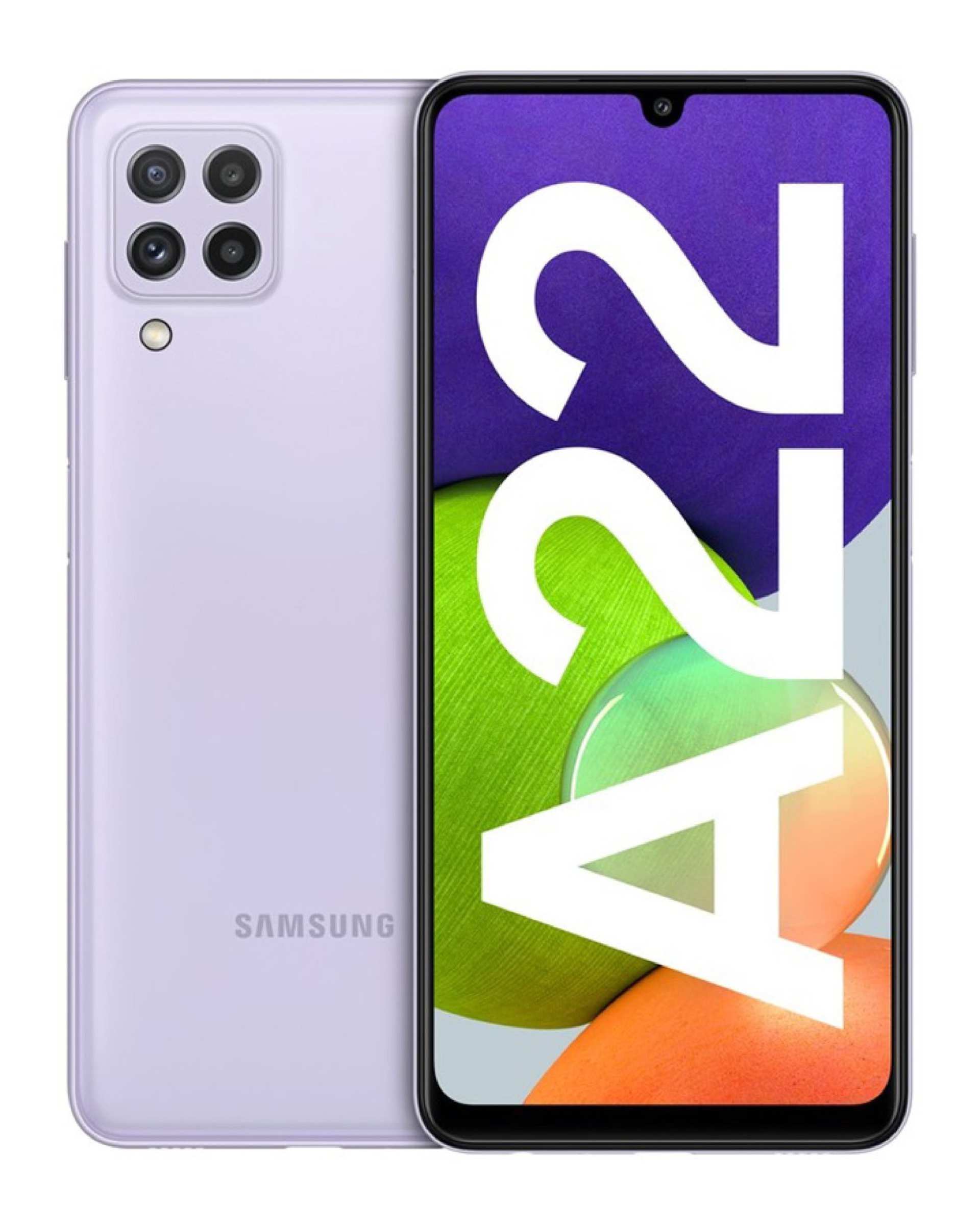 گوشی موبایل سامسونگ Galaxy A22 دو سیم کارت ظرفیت 128 گیگابایت و 4 گیگابایت رم یاسی