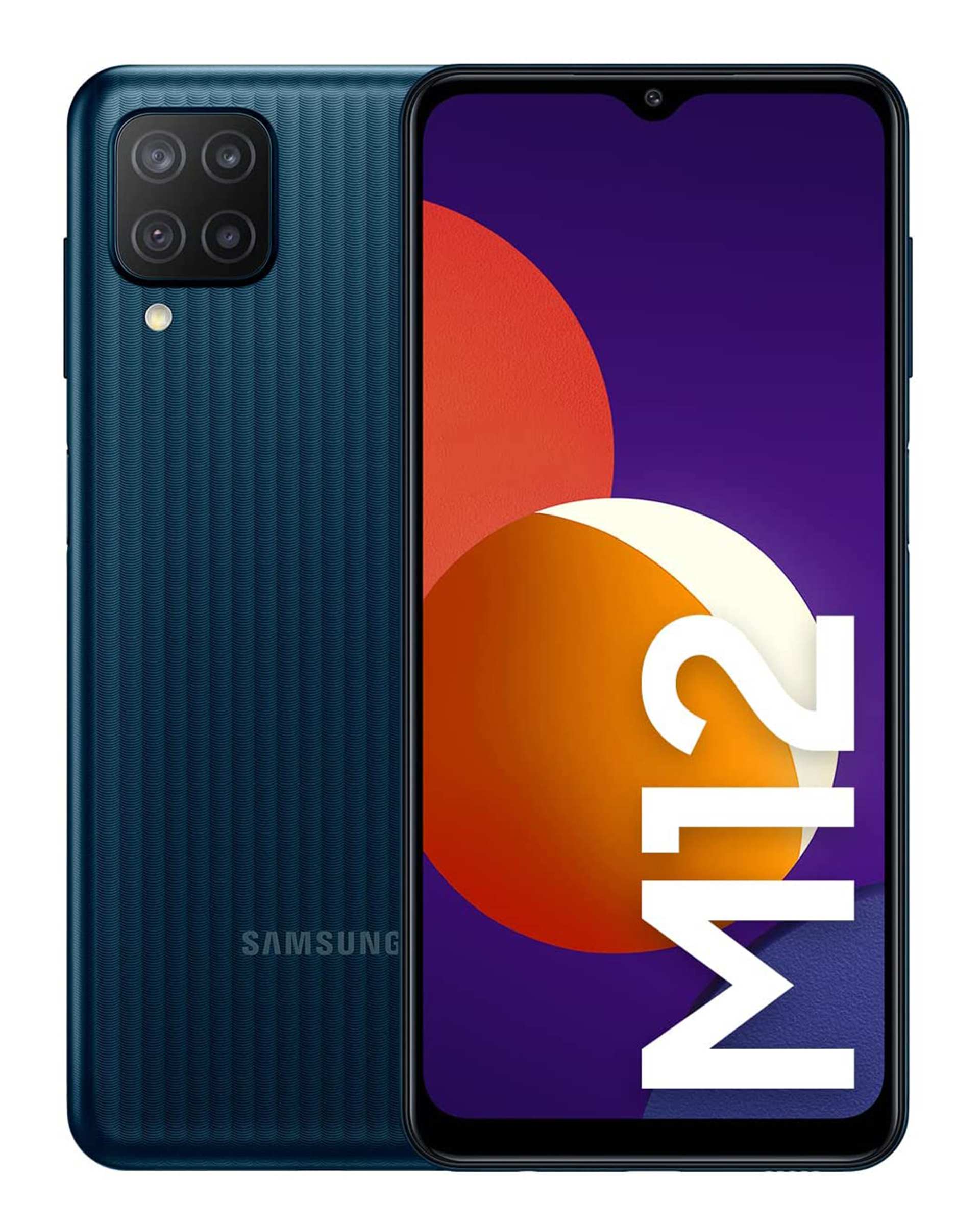 گوشی موبایل سامسونگ مدل Galaxy M12 دو سیم کارت ظرفیت 64 گیگابایت و 4 گیگابایت رم مشکی