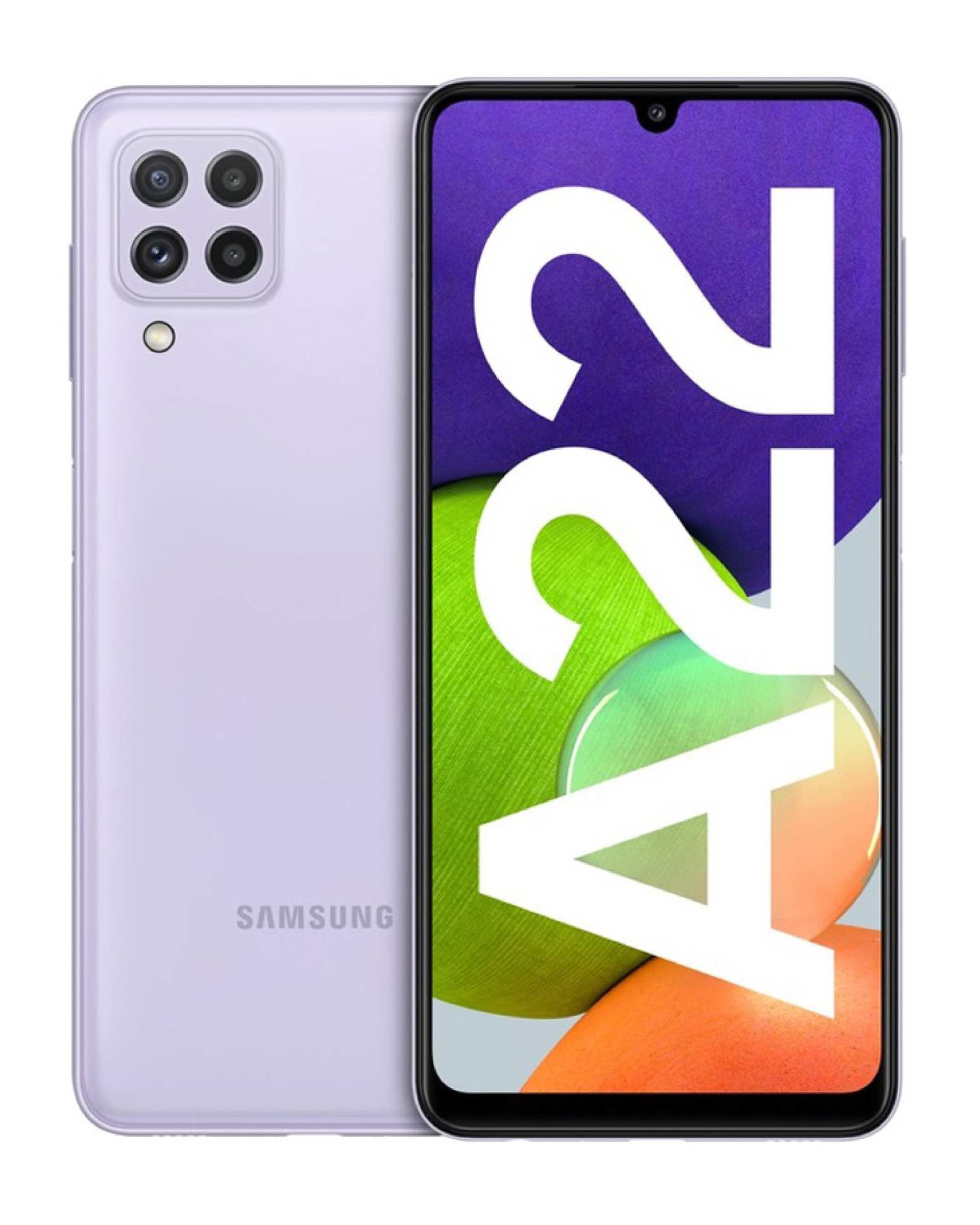 گوشی موبایل سامسونگ Galaxy A22 دو سیم کارت ظرفیت 128 گیگابایت و 6 گیگابایت رم یاسی