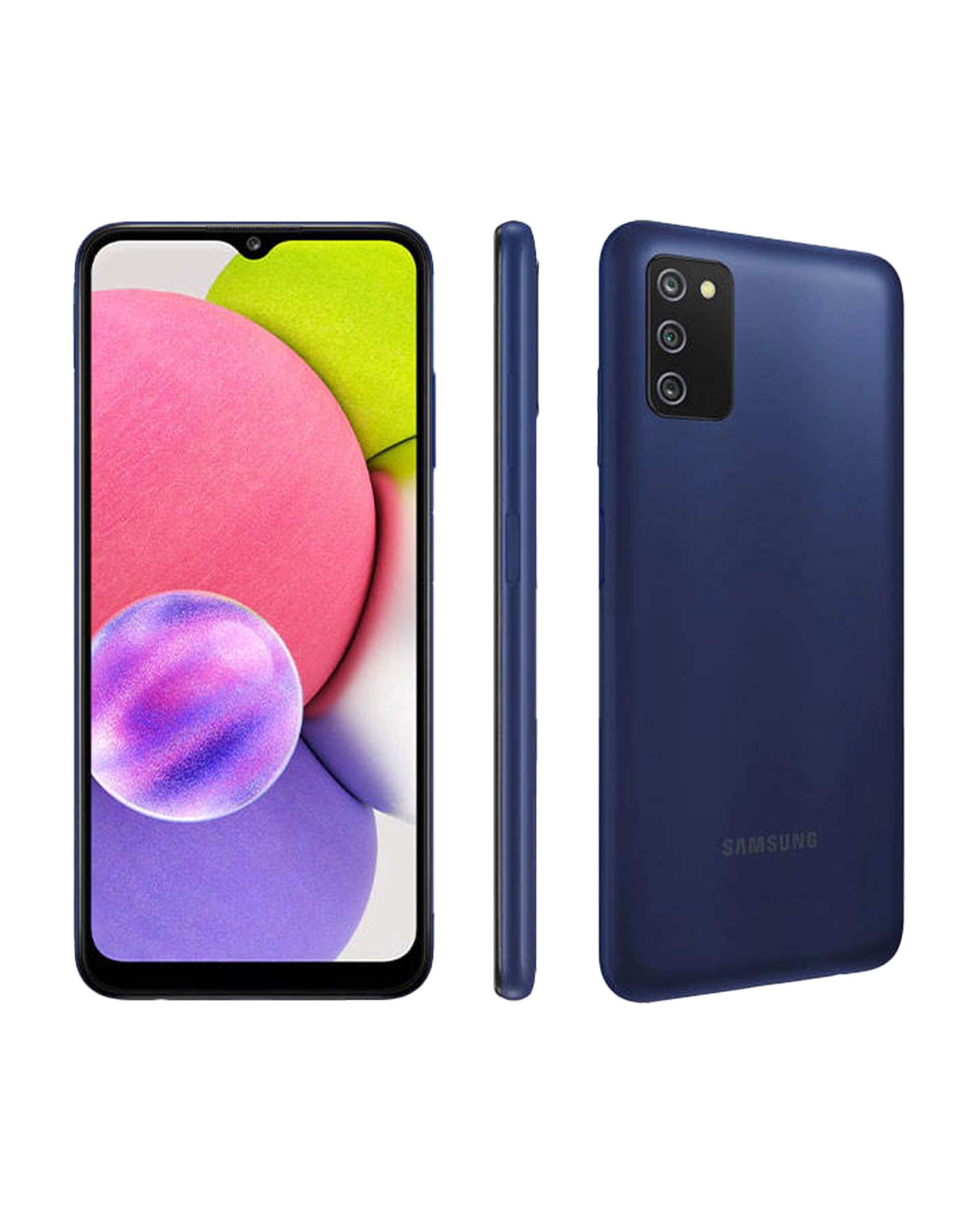 گوشی موبایل سامسونگ Galaxy A03s دو سیم کارت ظرفیت 64 گیگابایت و 4 گیگابایت رم آبی