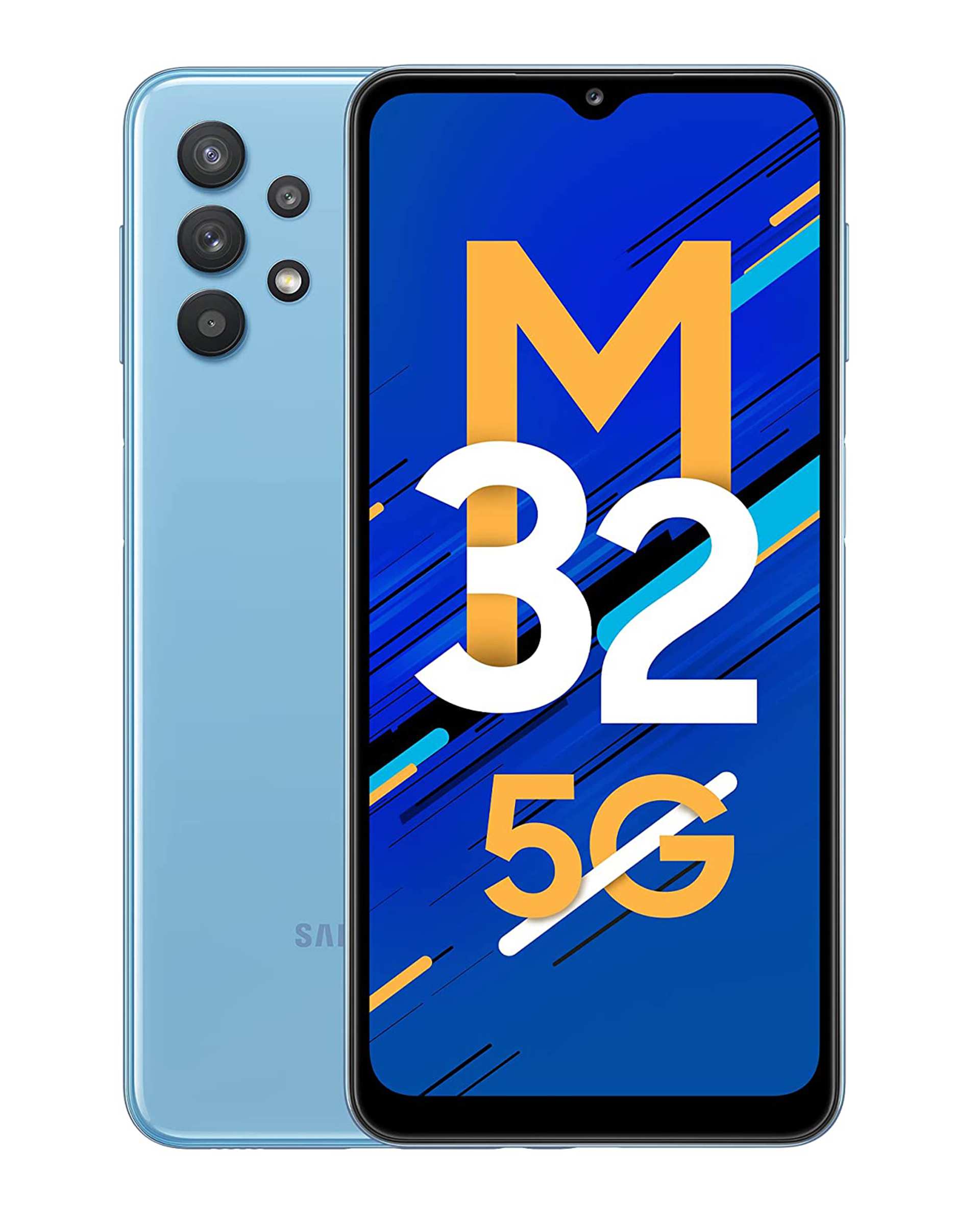 گوشی موبایل سامسونگ مدل Galaxy M32 5G دو سیم کارت ظرفیت 128 گیگابایت و رم 6 گیگابایت آبی