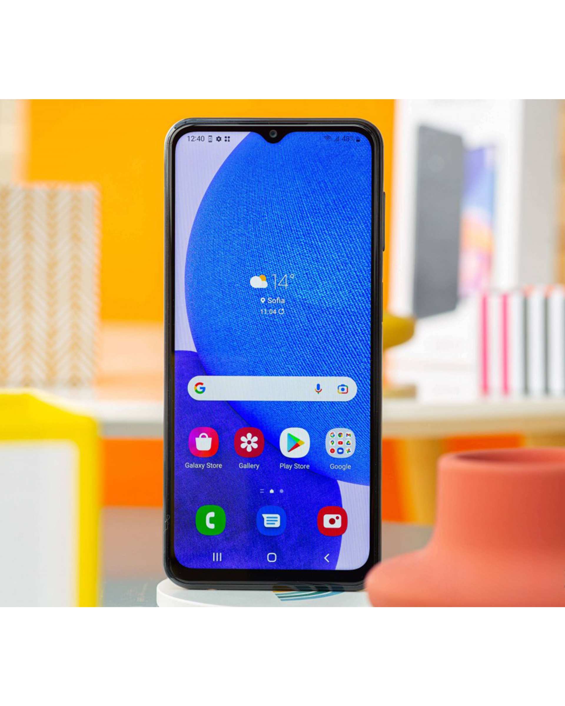 گوشی موبایل سامسونگ مدل Galaxy A23 دو سیم کارت ظرفیت 128 گیگابایت و رم 4 گیگابایت آبی