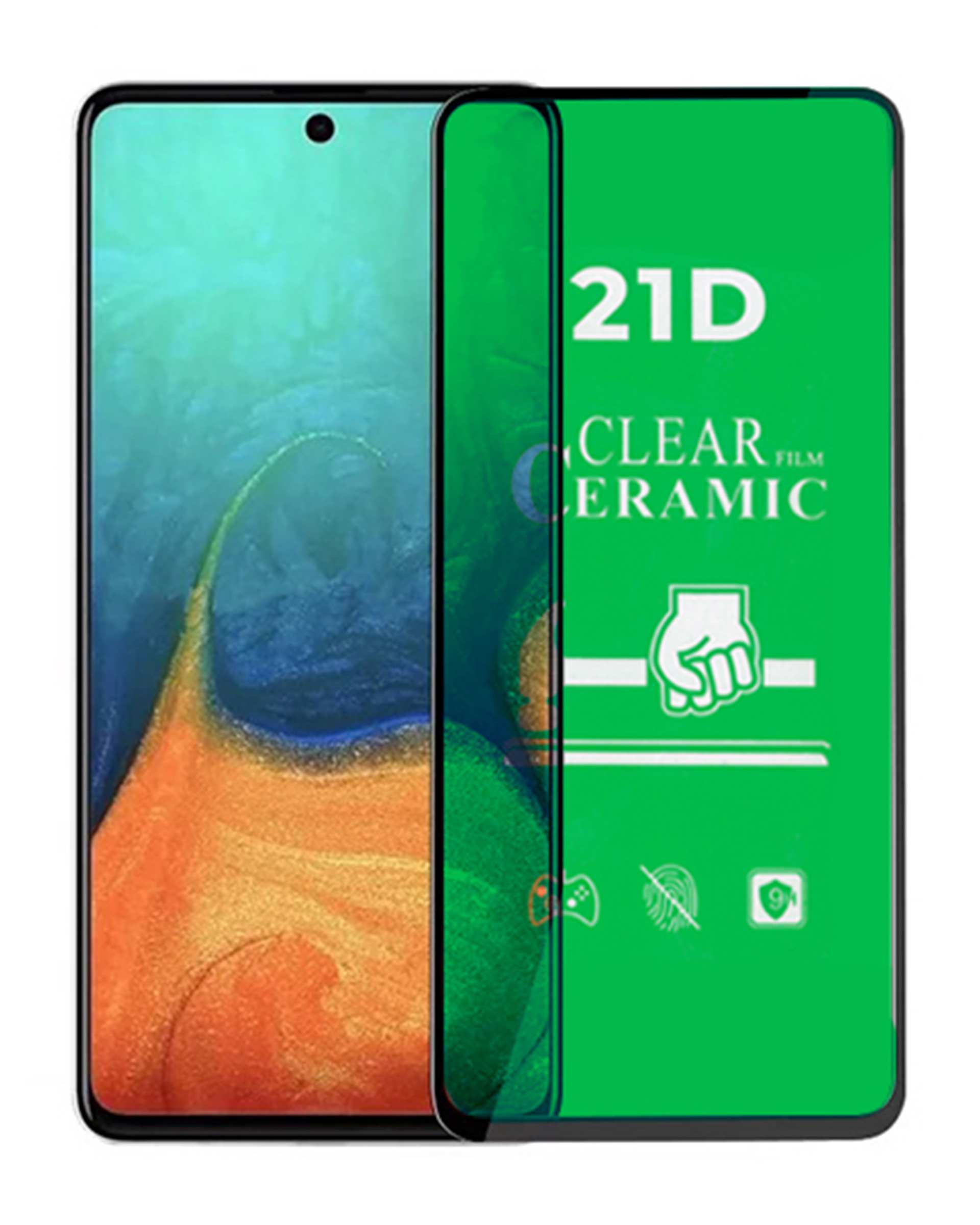 محافظ صفحه نمایش سامسونگ Galaxy A31/A51 مدل meitubl CCF21 سرامیکی شفاف سورا