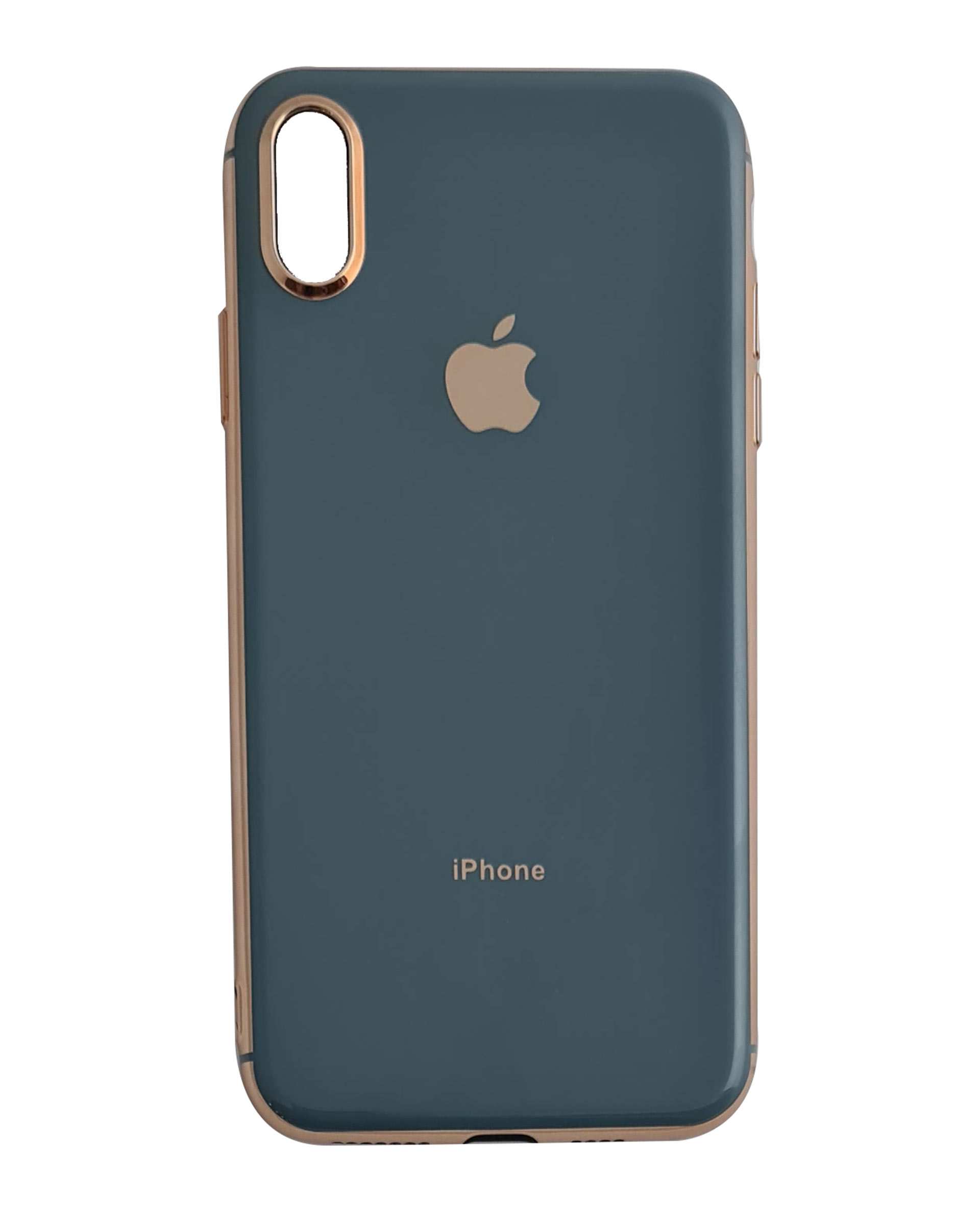 قاب گوشی اپل iPhone XS Max کد 288 خاکستری My Case