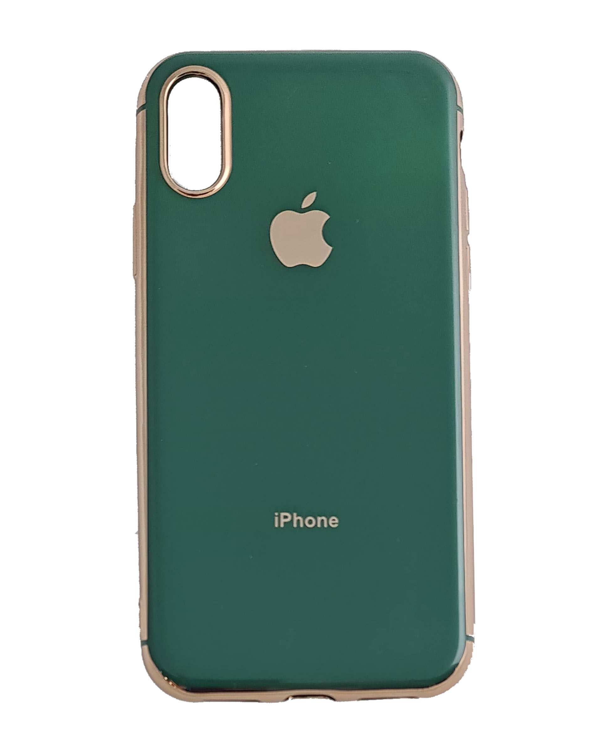 قاب گوشی اپل iPhone XS Max کد 288 سبز تیره My Case