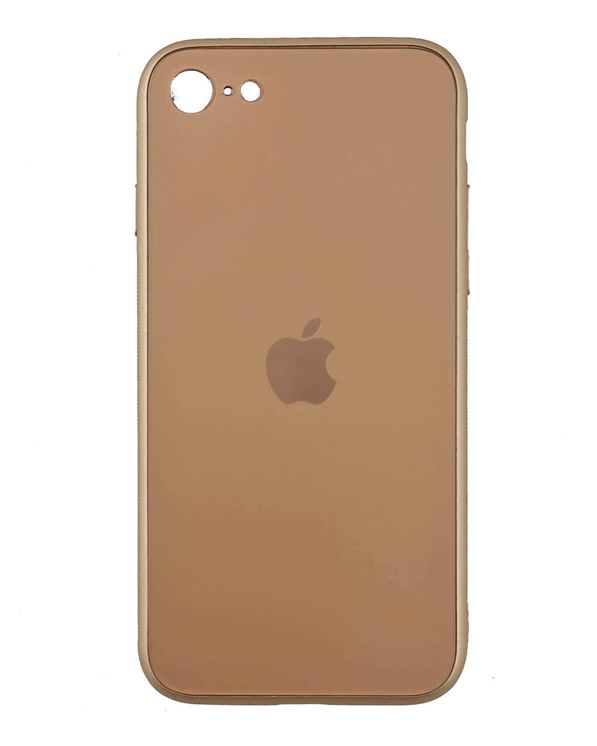 قاب گوشی اپل iPhone 7/8 کد 301 طلایی My Case pvd