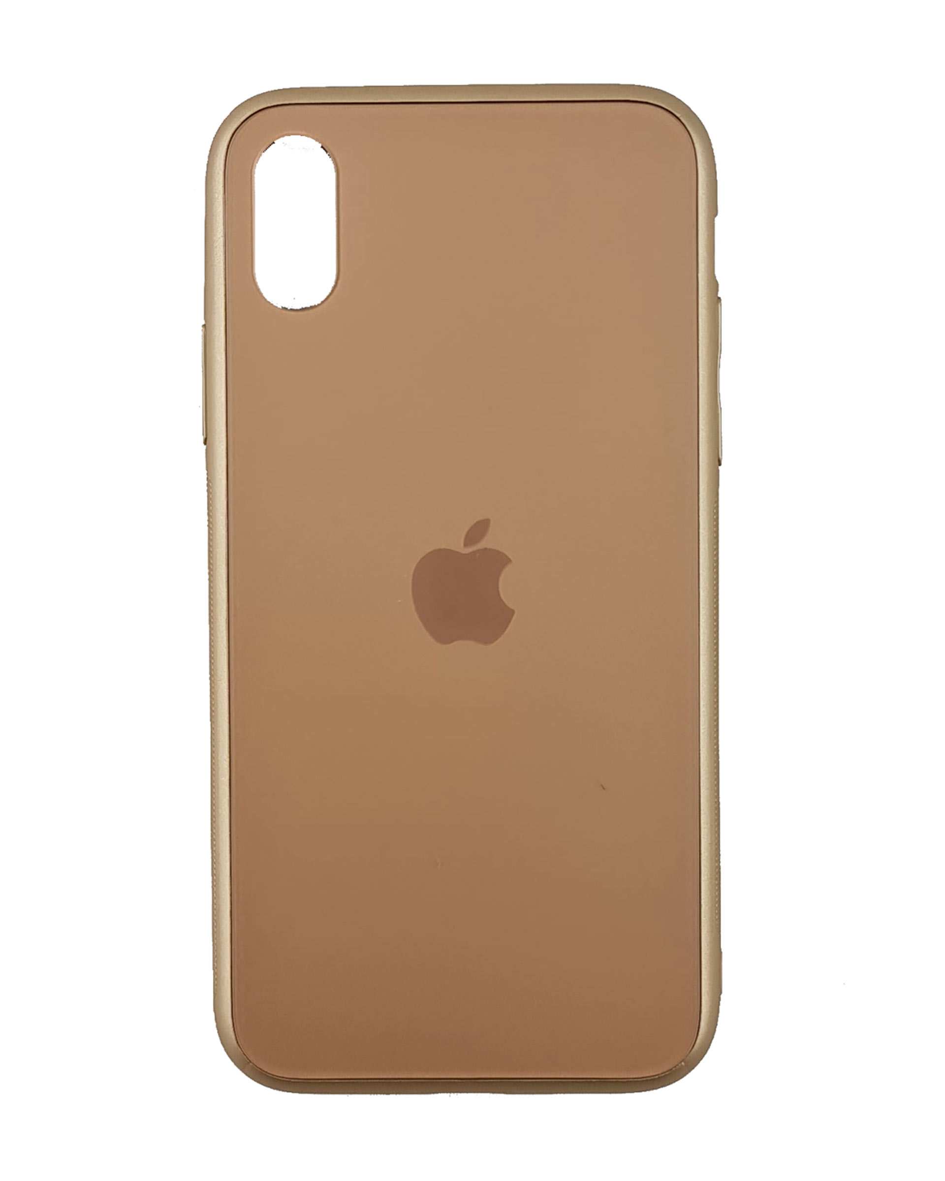 قاب گوشی اپل iPhone X/XS کد 294 طلایی My Case pvd