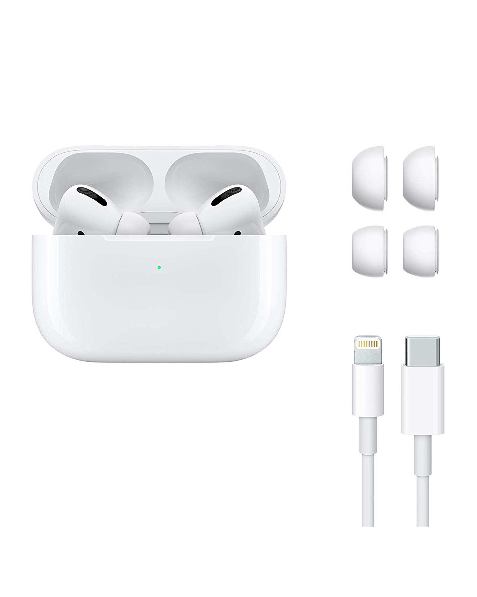 هدفون بی‌ سیم اپل مدل AirPods Pro همراه با محفظه شارژ - ضمانت اصالت و سلامت فیزیکی کالا