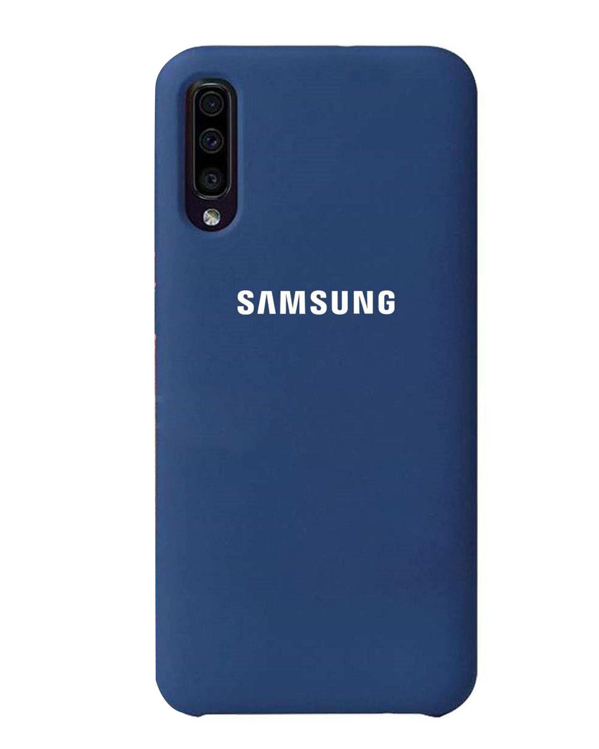 قاب گوشی سیلیکونی سامسونگ Galaxy A30s/A50s سرمه ای سورا کد 336 - غیر اصل