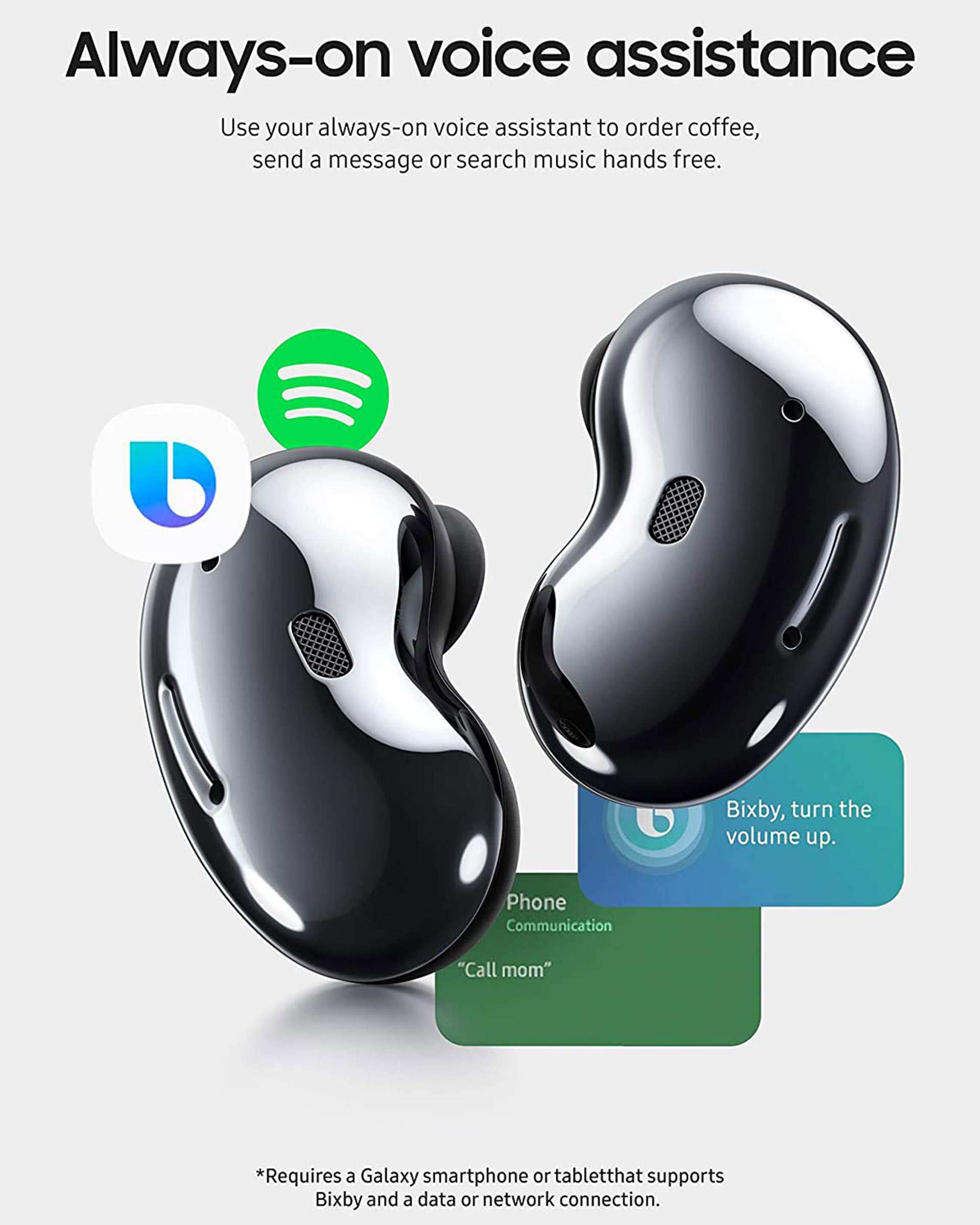 هدفون بی سیم سامسونگ مدل Galaxy Buds Live - مشکی 6 ماه گارانتی شرکتی