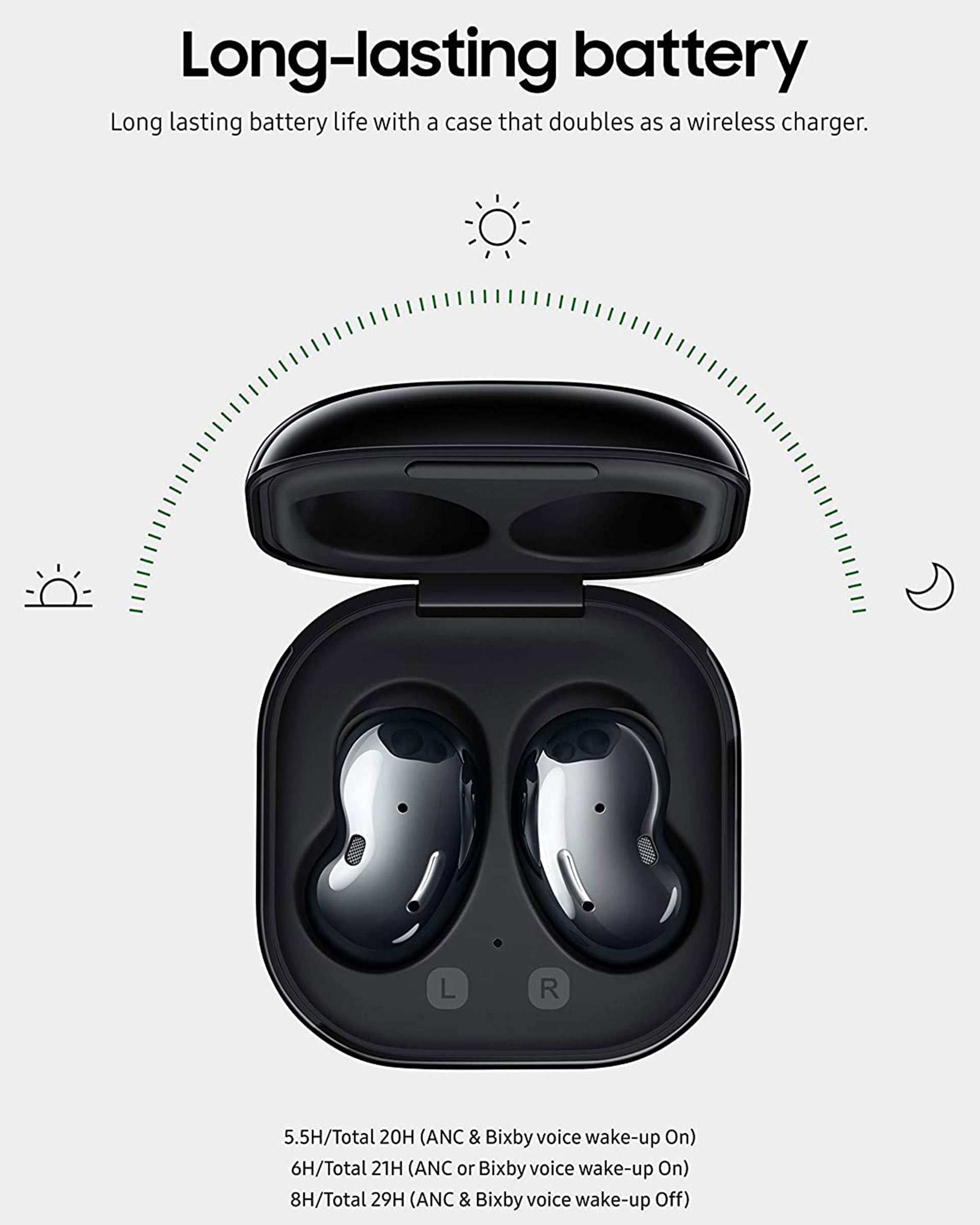 هدفون بی سیم سامسونگ مدل Galaxy Buds Live - مشکی 6 ماه گارانتی شرکتی