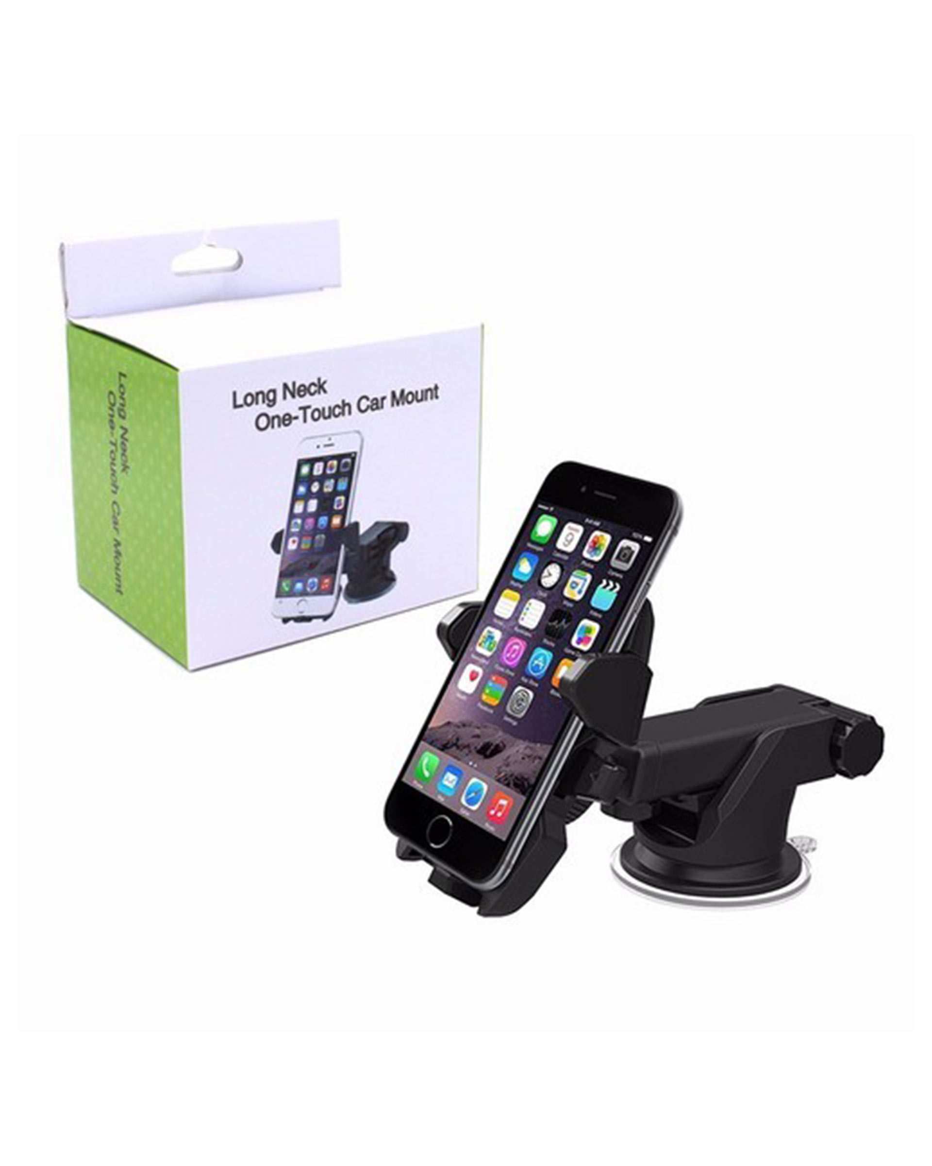 پایه نگهدارنده گوشی موبایل سورا Long Neck One -Touch Car Mount