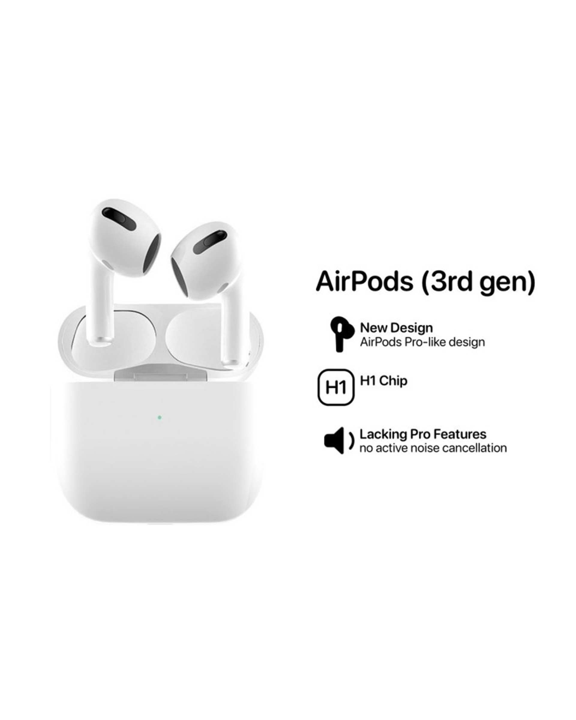 هدفون بی‌ سیم اپل مدل AirPods 3 - ضمانت اصالت و سلامت فیزیکی کالا