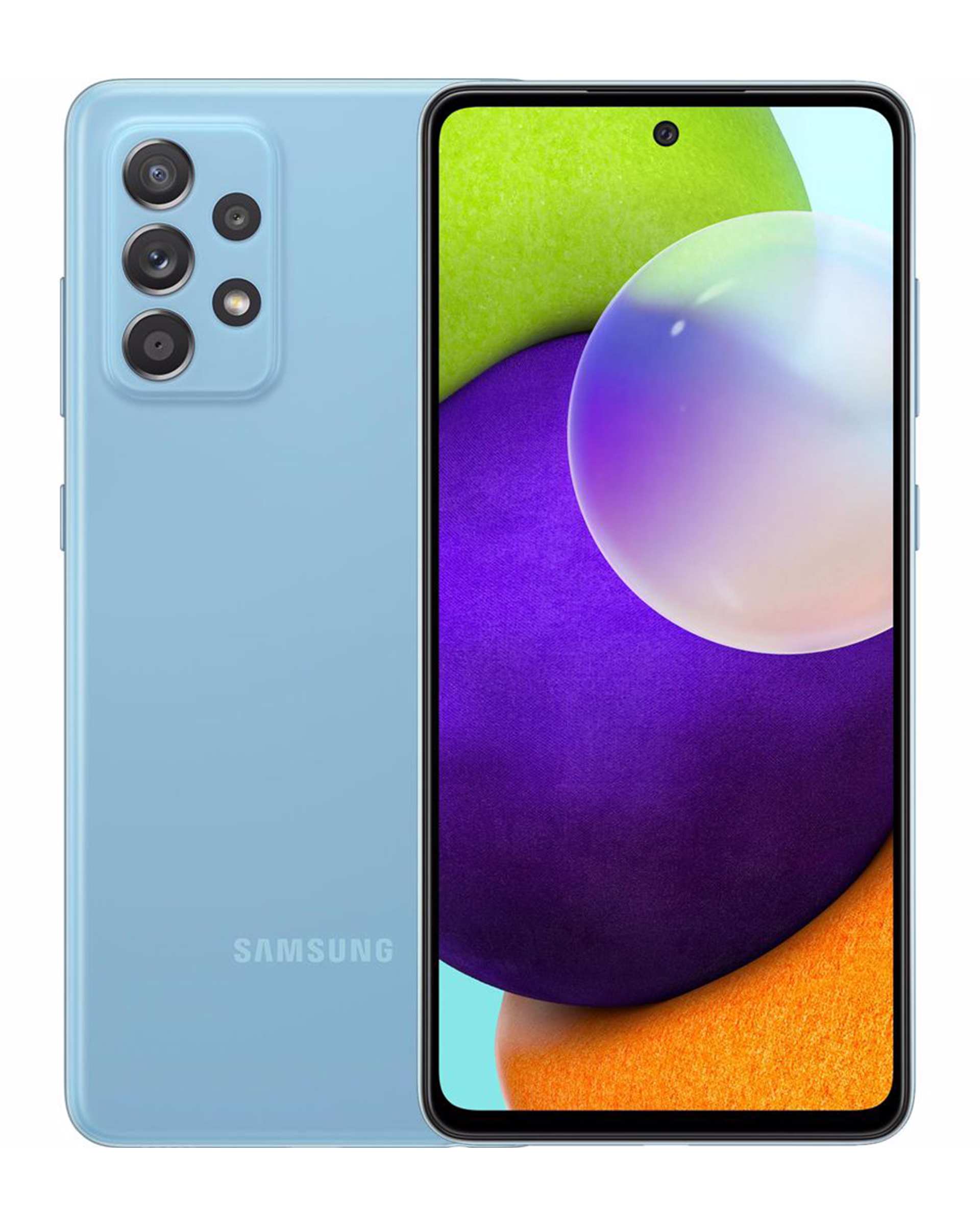 گوشی موبایل سامسونگ Galaxy A52 دو سیم کارت ظرفیت 128 گیگابایت و رم 8 گیگابایت آبی