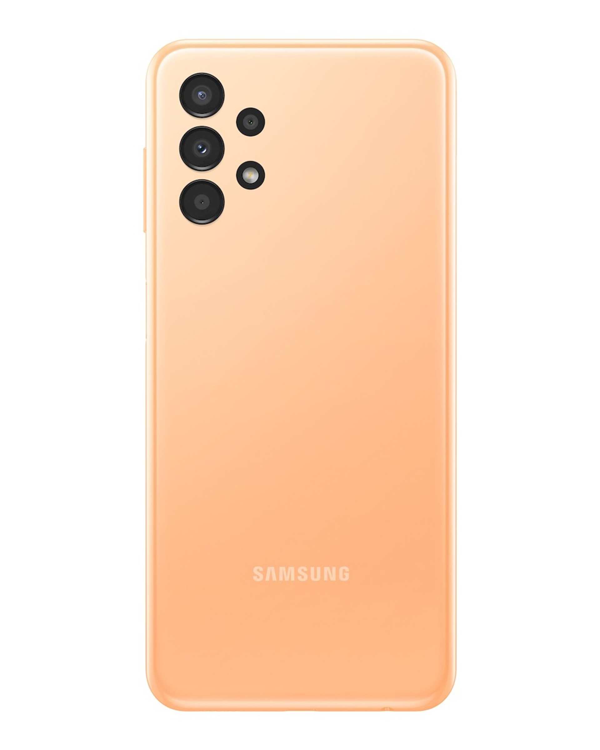 گوشی موبایل سامسونگ مدل Galaxy A13 4G دو سیم کارت ظرفیت 128 گیگابایت و رم 4 گیگابایت هلویی