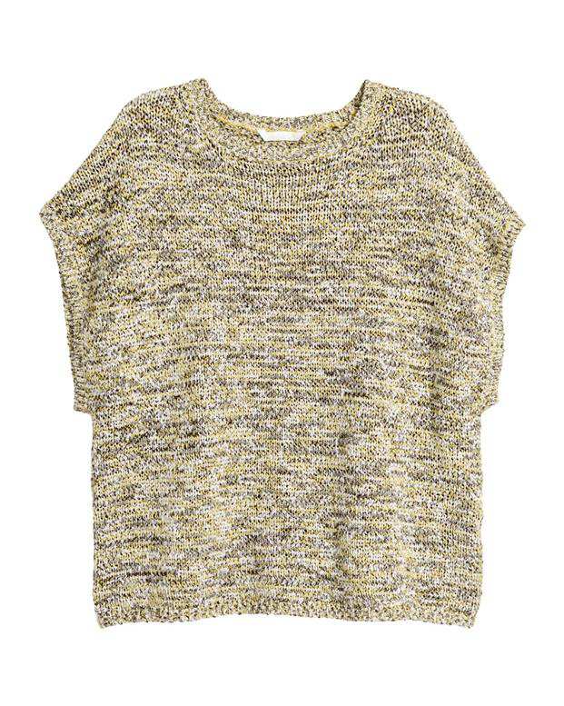 بلوز زنانه بافت سبز H&M
