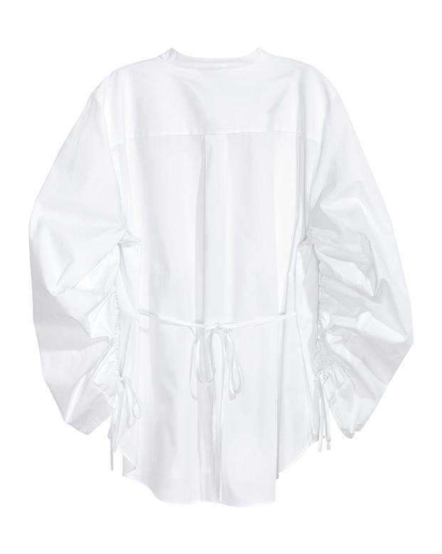 بلوز زنانه نخی سفید H&M