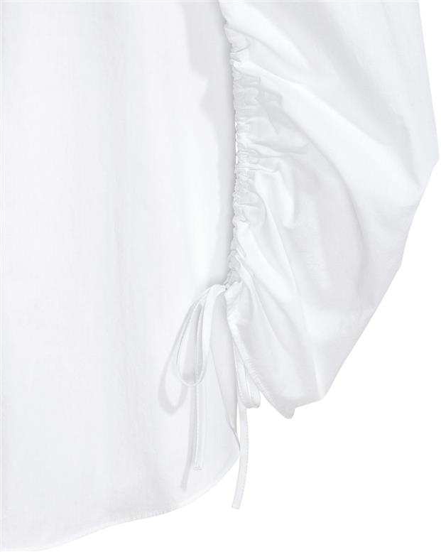 بلوز زنانه نخی سفید H&M
