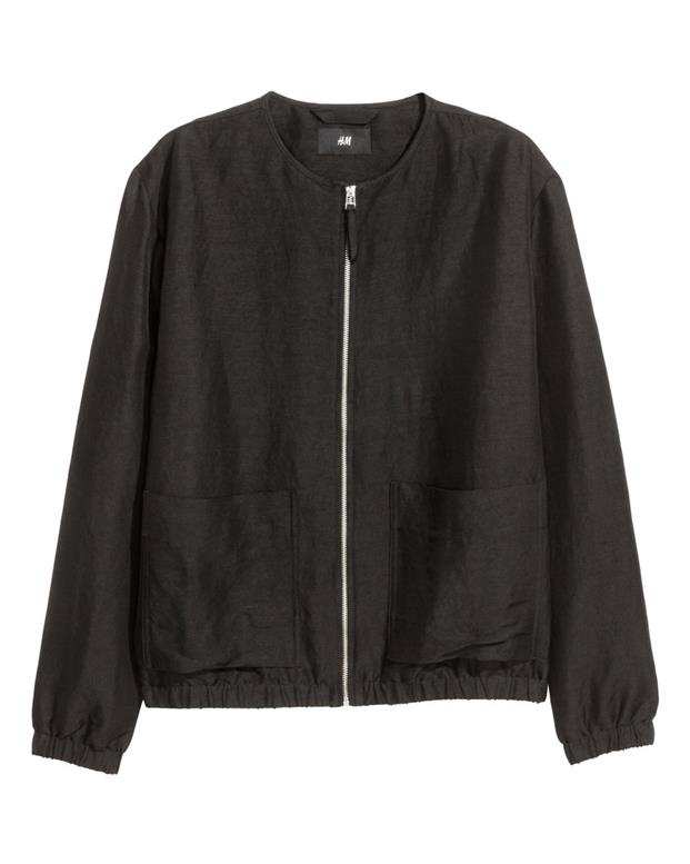 کاپشن زنانه مشکی H&M