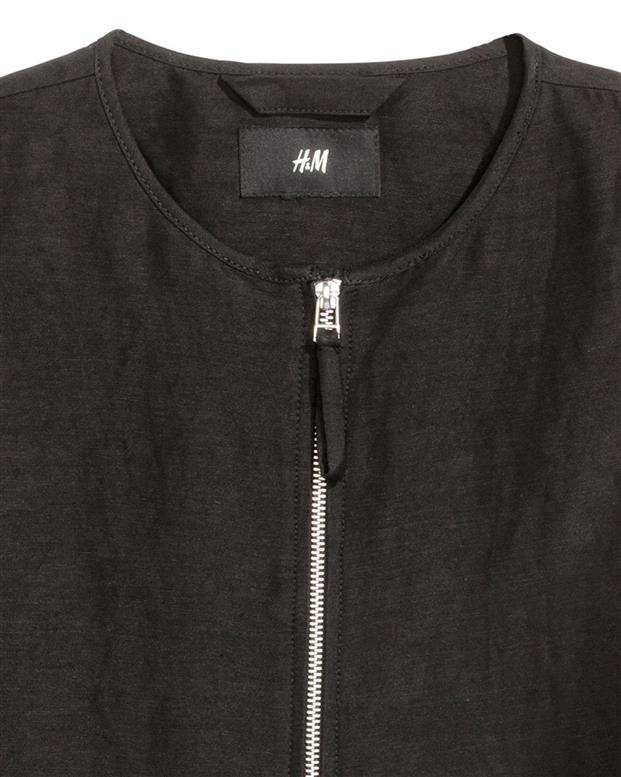 کاپشن زنانه مشکی H&M