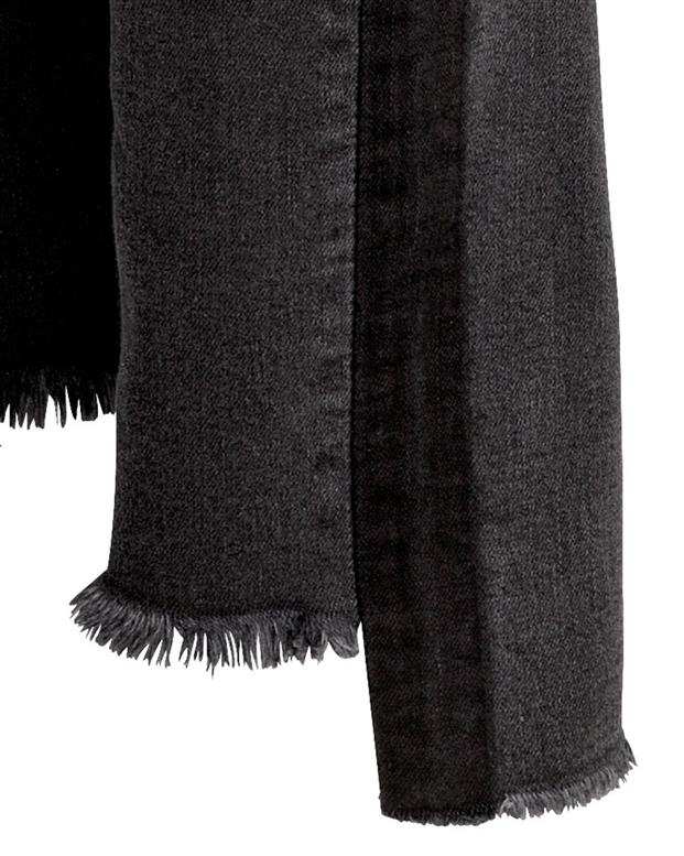 شلوار جین زنانه زغالی H&M