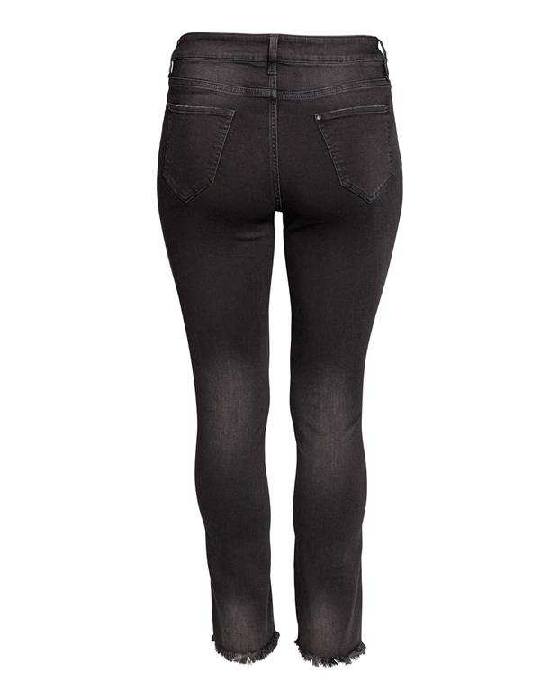 شلوار جین زنانه زغالی H&M
