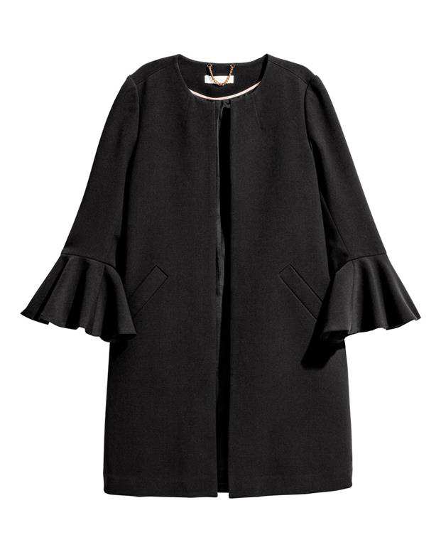 پالتو زنانه مشکی H&M