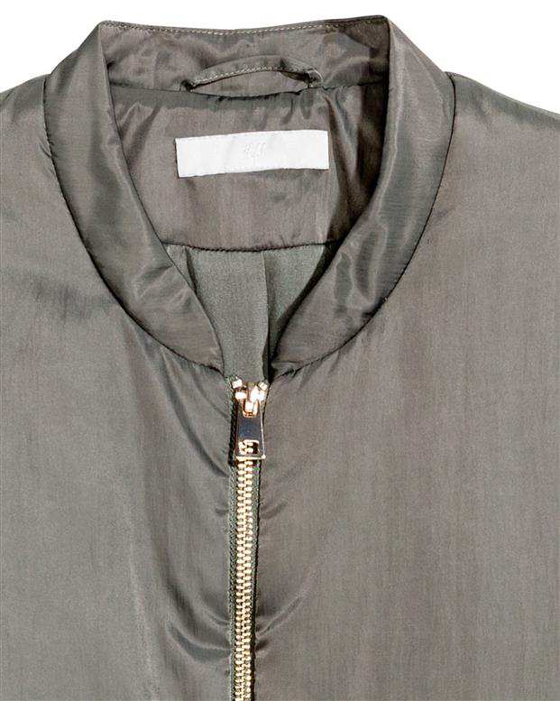 کاپشن زنانه سبزسدری H&M