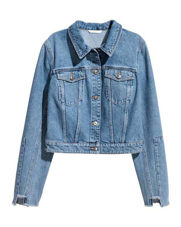 کاپشن زنانه جین آبی H&M
